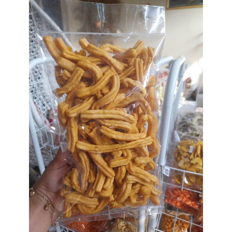 

Snack Virgo panjang atos kriuk gurih Cemilan Enak Murah