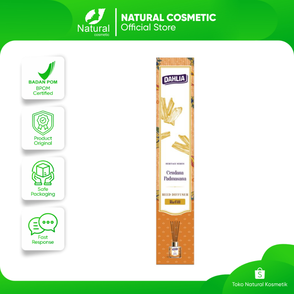 Dahlia Reed Diffuser Refill Cendana Padmasana