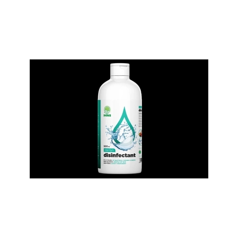 STERILYN DISINFECTANT HNI HPAI. * Kemasan 500 ML. * Herbal 100% Ori. * Dapatkan Dengan Harga Grosir.