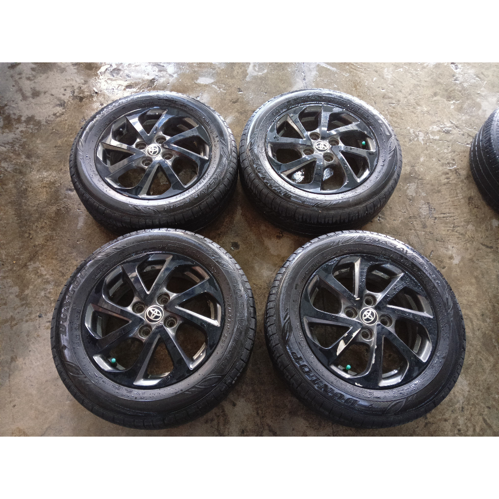 velg seken copotan std agya trd r14 pcd 4x100 plus ban brio sigra agya calya dll