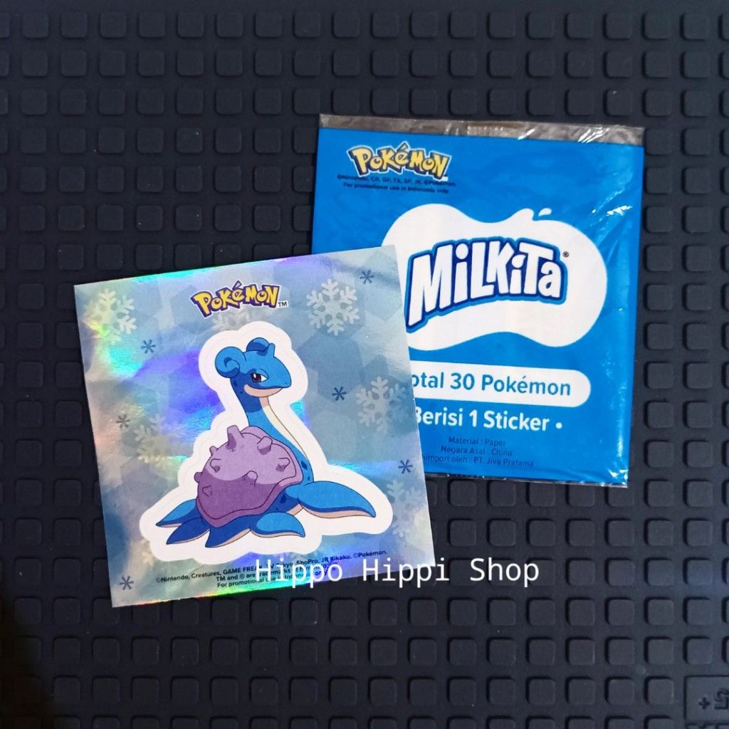 

Kartu Stiker Sticker Pokemon Milkita Lapras