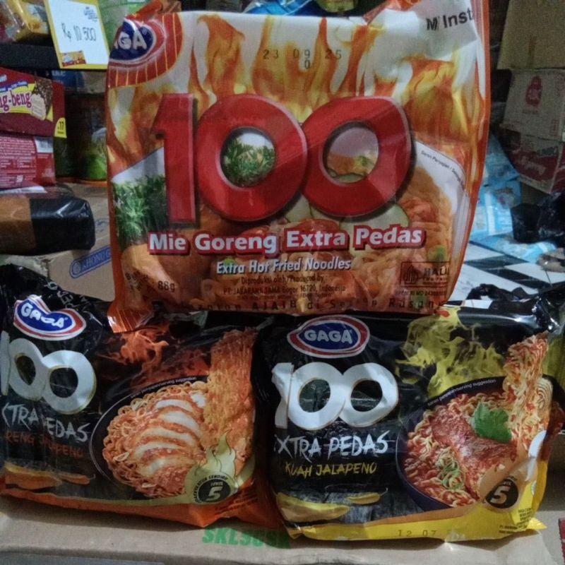 Mie gaga 100