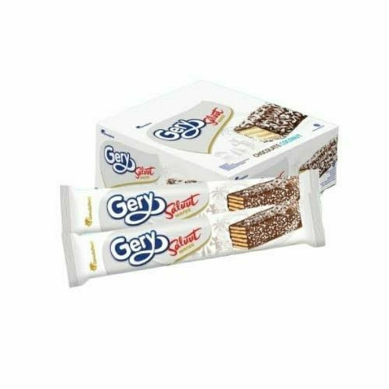 

Gery Saluut Wafer Tabur Kelapa isi 3 pcsx25g