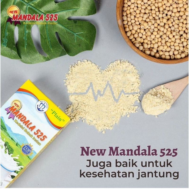 

Susu kedelai bubuk kedelai Mandala 525 - MDL 525 200 gram asli original