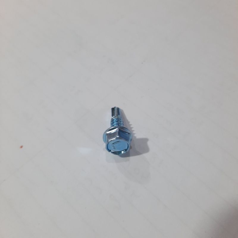 Baut Baja Ringan 16mm kode L / Baut Kanal 1.6 cm / Baut Roofing 16mm L / Baut Seng / baut canal