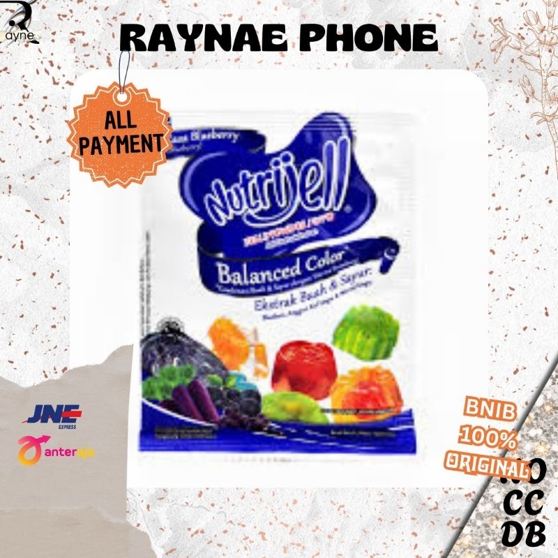 

Nutrijell Agar-agar Varian Blueberry 15 gr