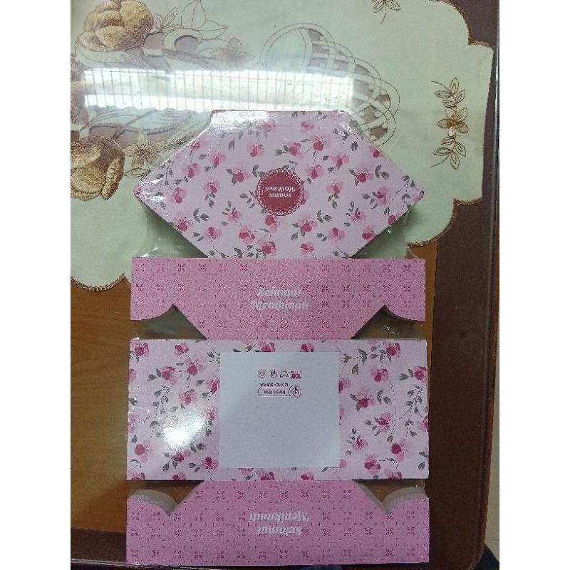 

(1Lembar)Dus Snack Kue Motif 12x12