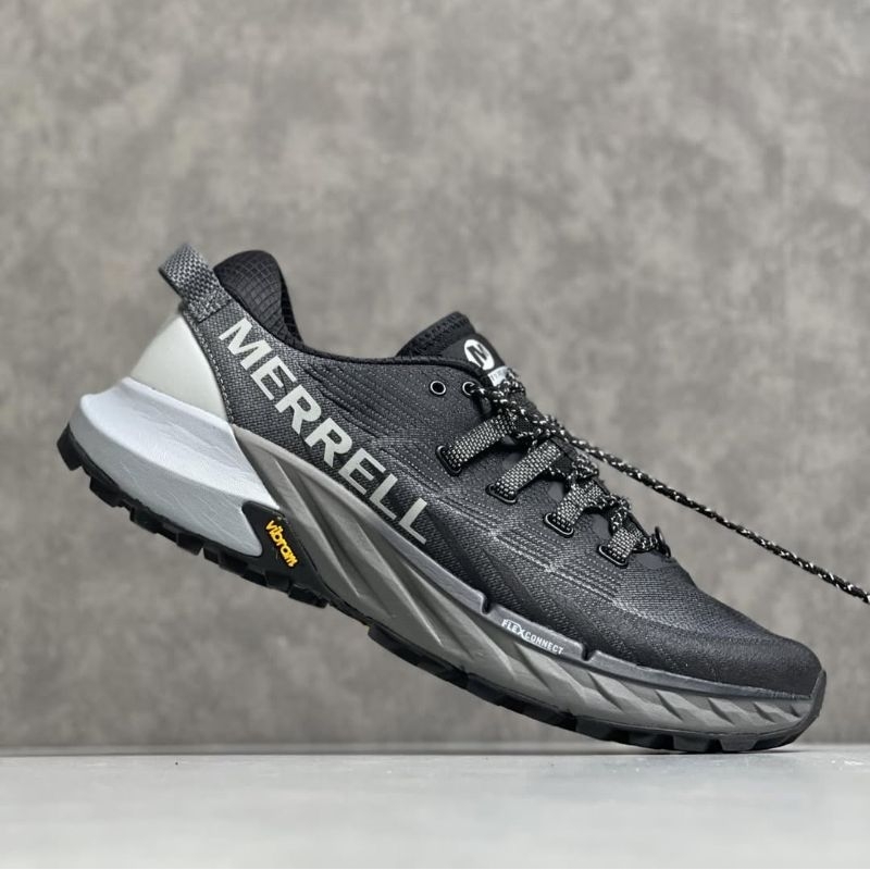 Sepatu Merrell Agilitiy Peak 4Trail Running Shoes Black/Granite