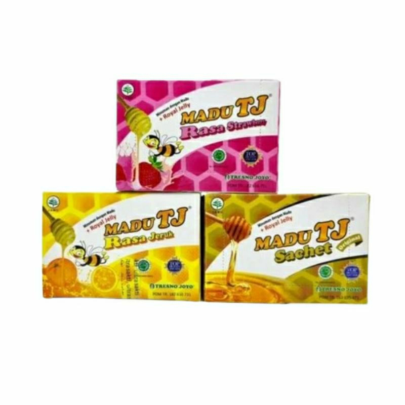 

Madu TJ Sachet / Original / Stawberry / Jeruk / Mencegah Panas Dalam