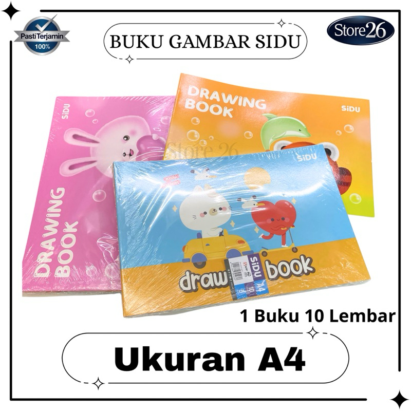 

Buku Gambar A4 Sidu / Sidu A4