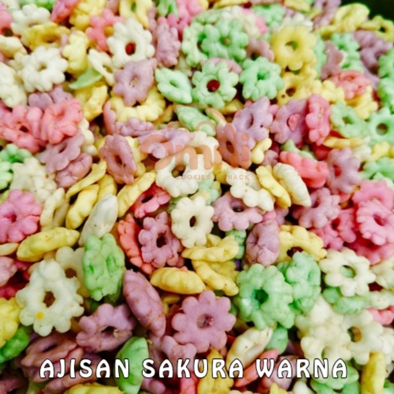 

AJISAN PILUS SAKURA WARNA | CAMILAN ENAK MURAH | SNACK