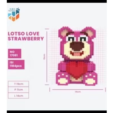 SMY Toys Bricks lotso love