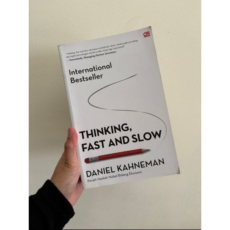 Thinking, Fast and Slow - Daniel Kahneman - Preloved by ninawibi