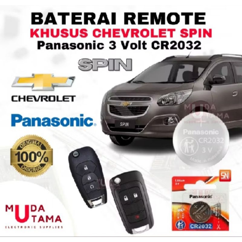 BATERAI REMOT MOBIL KHUSUS CHEVROLET SPIN ORIGINAL