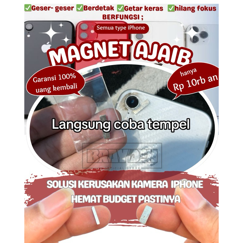 TERLARISS MAGNET BUAT KAMERA IPHONE GETAR | GESER GESER | GOYANG GOYANG | BERDETAK