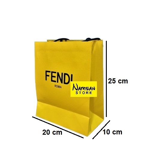 

Fendi Paper bag hampers small tas kado hadiah ulang tahun