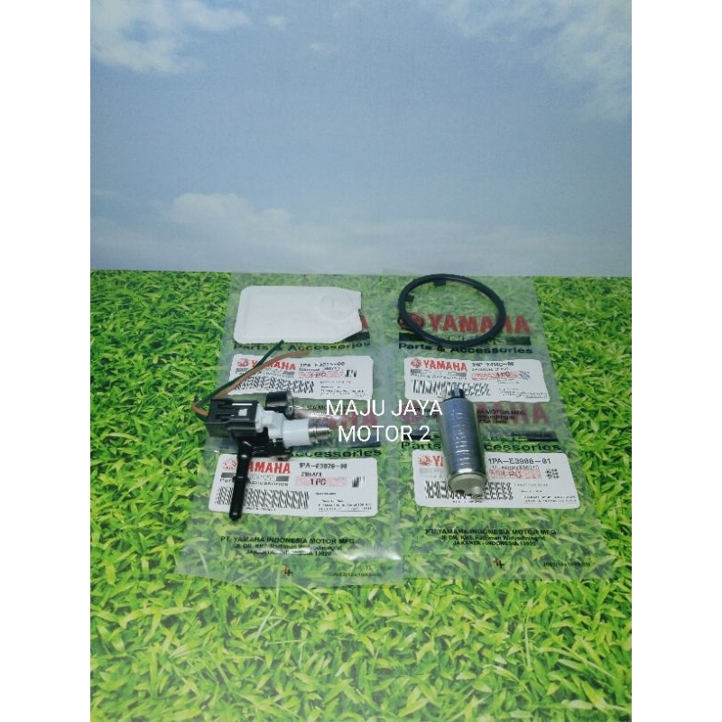 Paket 4aitem injector racing 10 hole IPA+Rotak IPA+Filter fuel pump IPA+Oring fuel pump 54P Vixion n