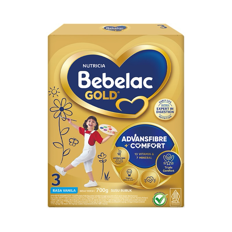 

Bebelac Gold 3 Vanilla 700 gram