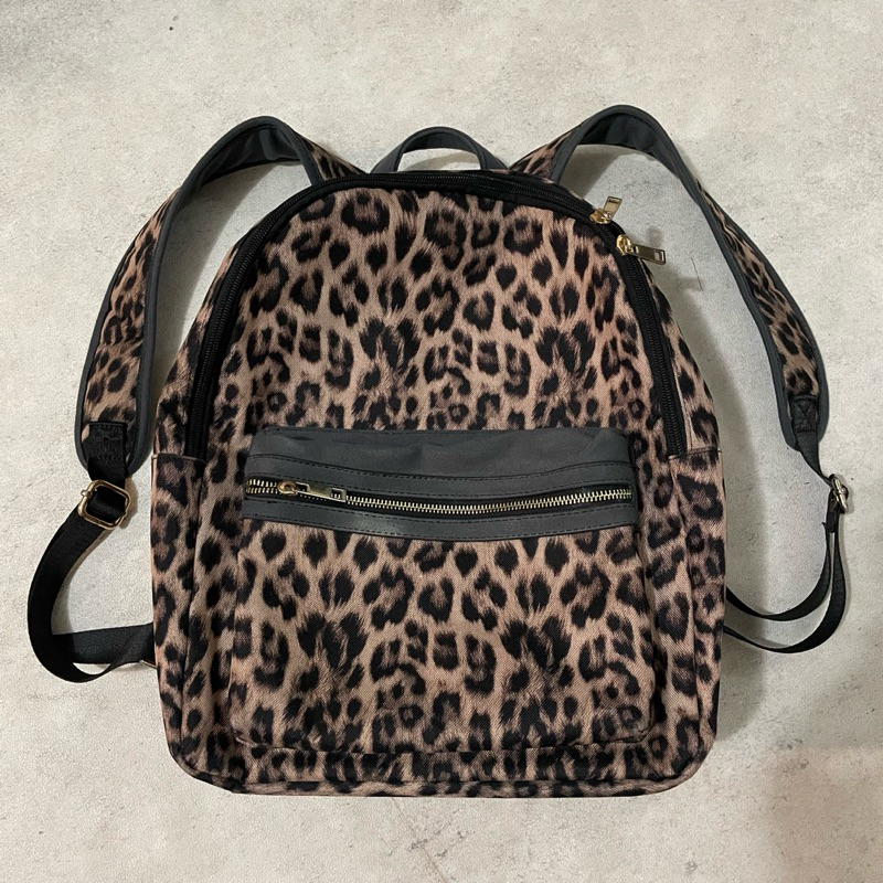 Leopard Bag / Tas Leopard / Ransel Leopard / Leopard Backpack / Tas Macan / Ransel Macan / Vintage B