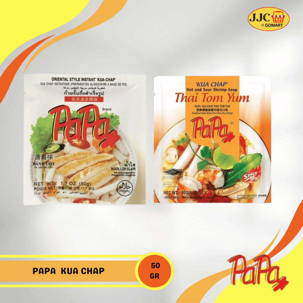 

PAPA KUA CHAP 50g | ORIGINAL | TOMYAM