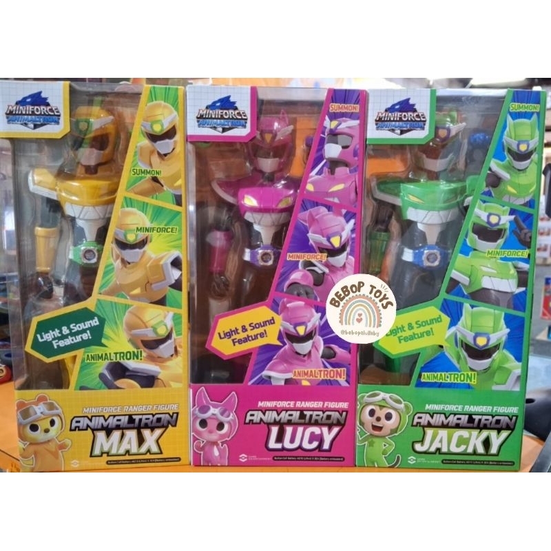 [ADA SUARA] ROBOT MINIFORCE ANIMAL TRON ORIGINAL MINI FORCE MAINAN ROBOT ANAK LAKI LAKI PEREMPUAN