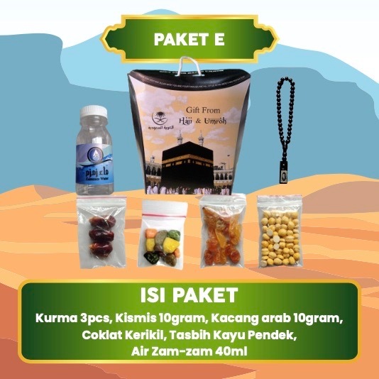 

PAKET E (50) - Paket Oleh oleh Haji dan Umroh - Nyaman Kurma