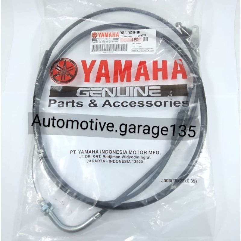 KABEL TALI GAS 5TL YAMAHA MIO SPORTY,MIO SMILE,MIO SOUL,FINO KARBU KUALITAS ASLI ORIGINAL