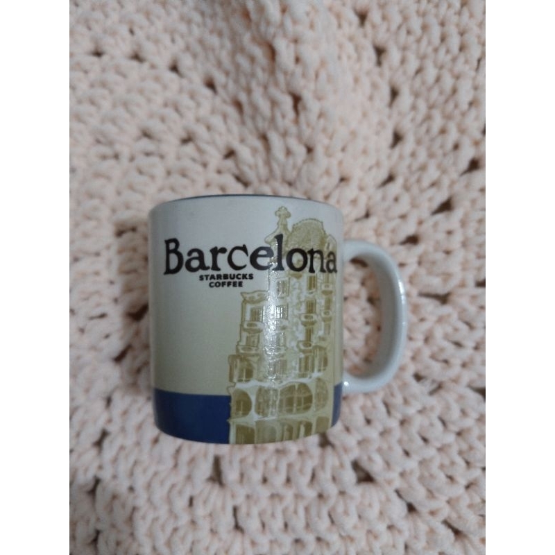 Starbucks mug demitasse 3oz BARCELONA (mug ukuran kecil)