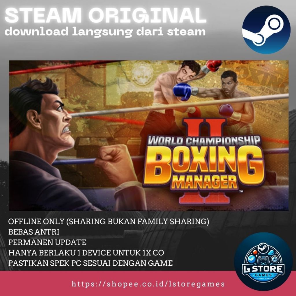 World Championship Boxing Manager 2 PC Sharing Original Offline