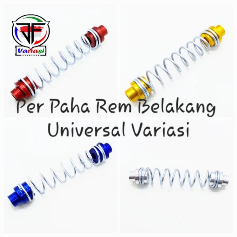 Per Paha Rem CNC Universal Belakang Variasi Untuk Semua Motor Yamaha Honda Suzuki / Per Paha Rem Var