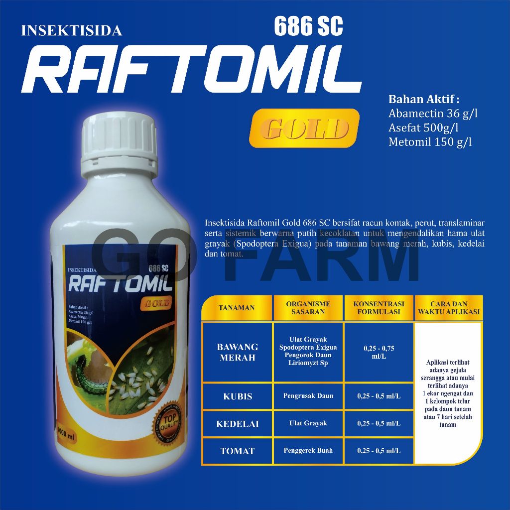 RAFTOMIL GOLD 686SC 1000ML