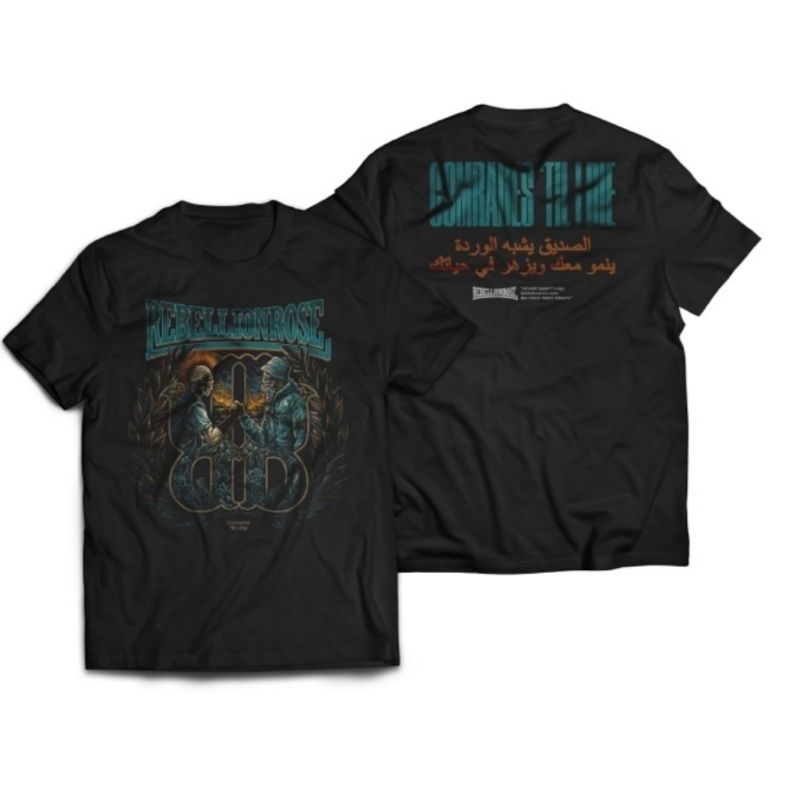 TSHIRT REBELLION ROSE COMRADESTID