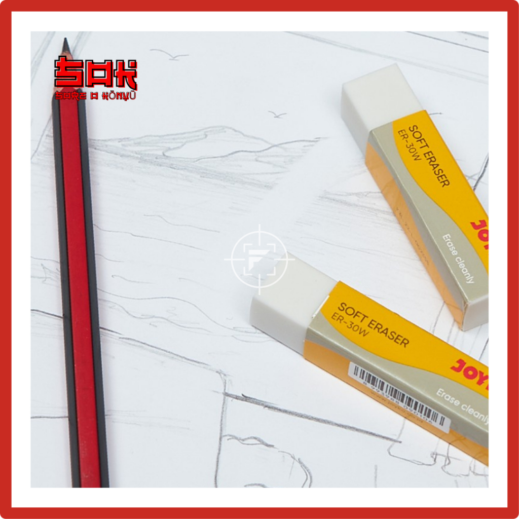 

Penghapus sedang Joyko / Penghapus Joyko EB-30 (Hitam) / ER-30w (Putih)