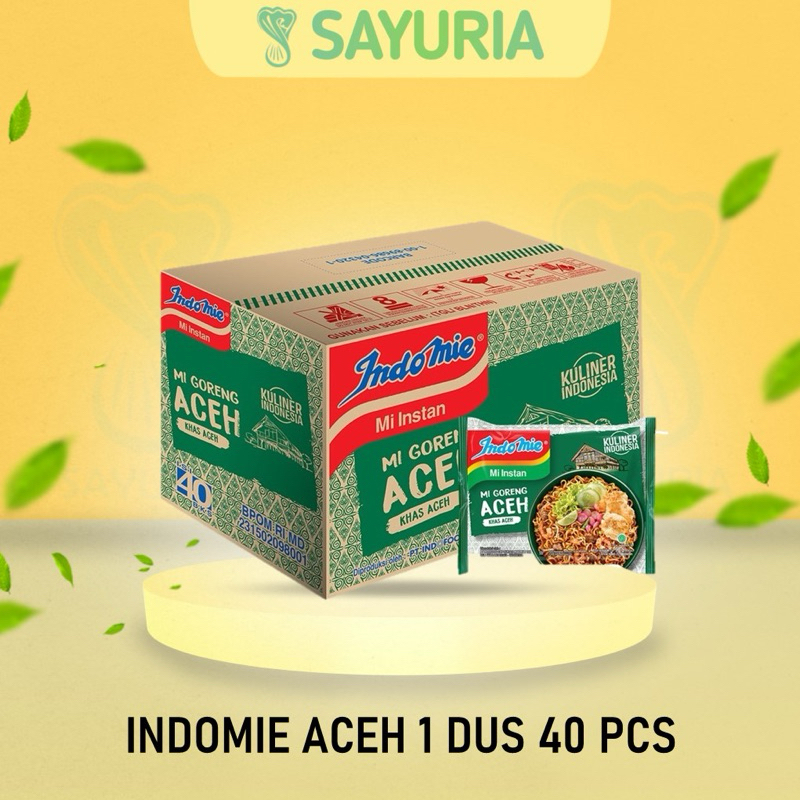 

INDOMIE GORENG ACEH 1 DUS ISI 40 PCS
