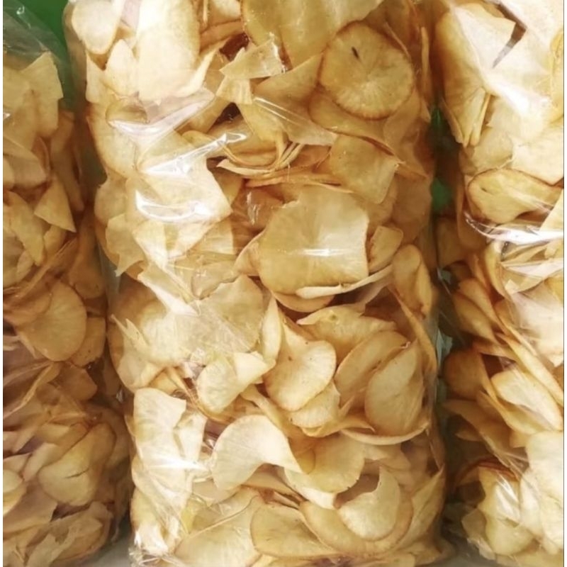 

KERIPIK SINGKONG ASIN GURIH KERIUK