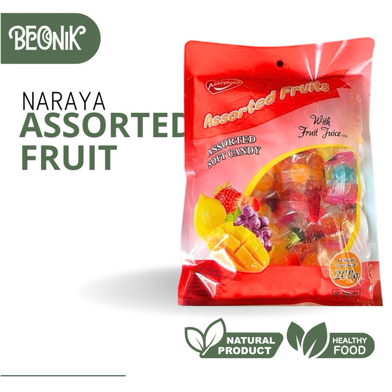 

Naraya Assorted Fruit Soft Candy Mango & Assortment