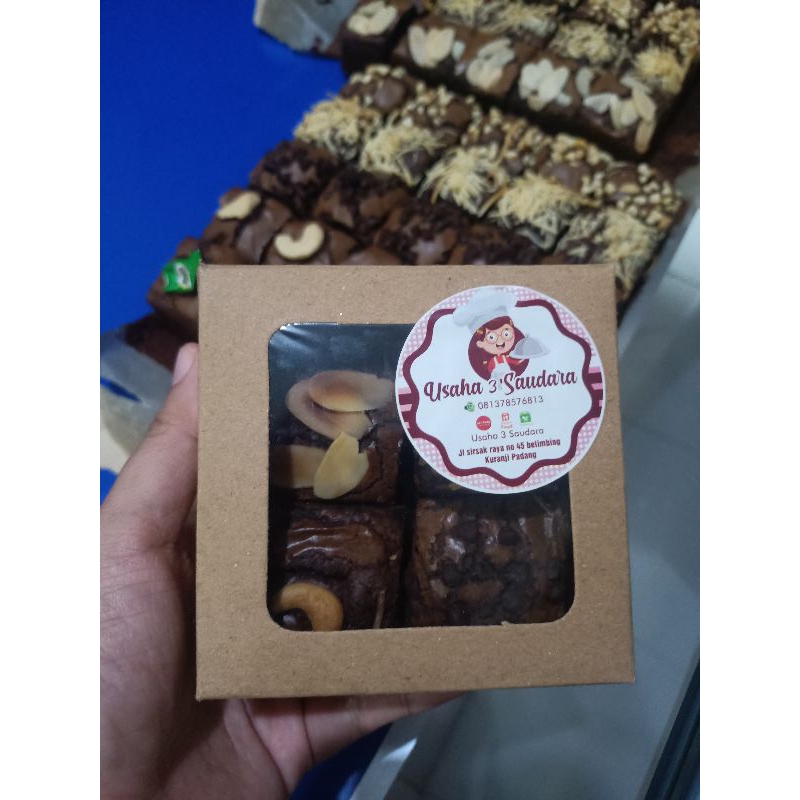brownies bakar isi 4 bh/bx