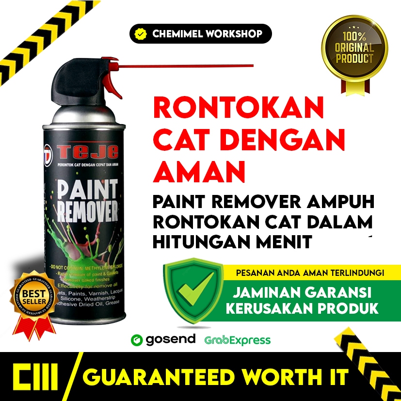Paint Remover Perontok Cat Penghapus Cat Teje Penghilang Cat Motor
