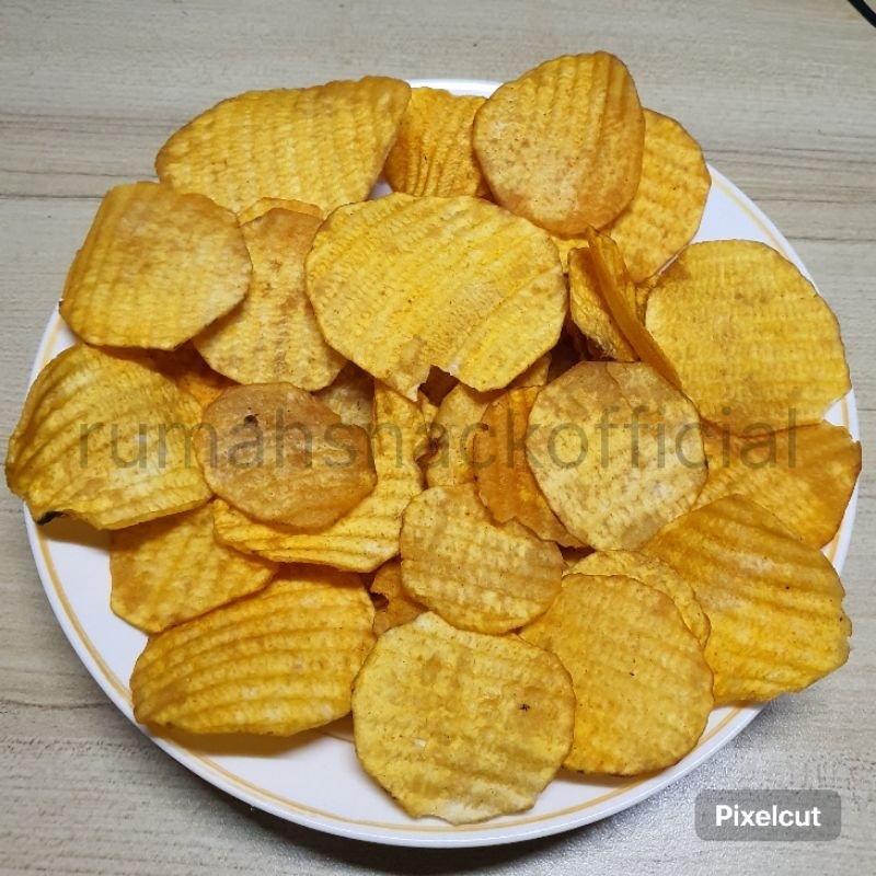 

Keripik Talas Gelombang - Talas Gelombang Gurih 1kg