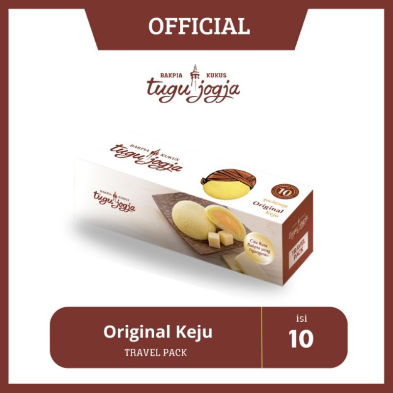 

Bakpia kukus tugu jogja original keju isi 10