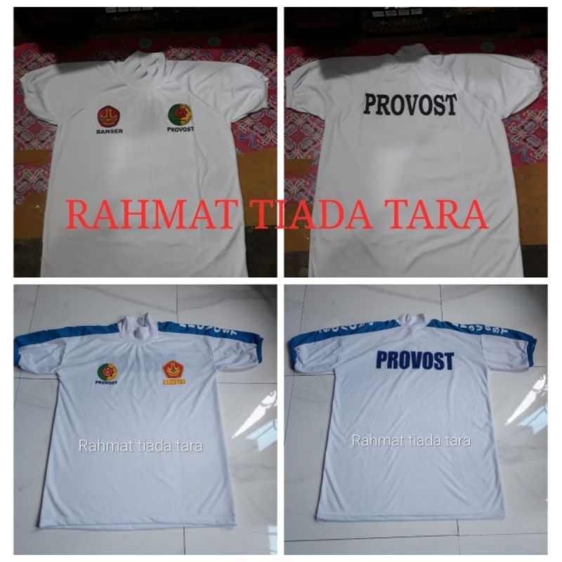 KAOS PROVOS BANSER KERAH TINGGI/KAOS BANSER PROVOS/KAOS PENDEK PROVOS BANSER