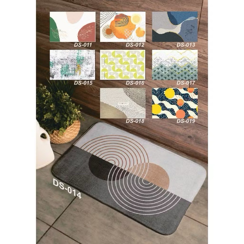 Keset Kaki Malaysia Lap Kaki Busa Anti Slip Mudah Menyerap Air