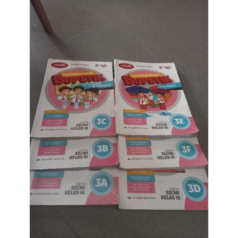 Preloved Buku Bupetik Kelas 3