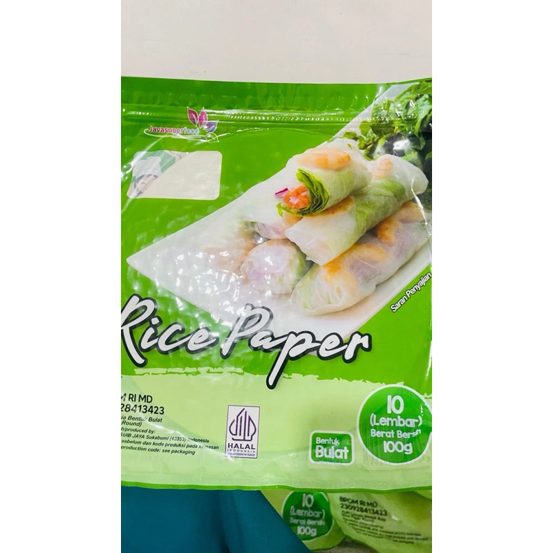 

Rice paper isi 10