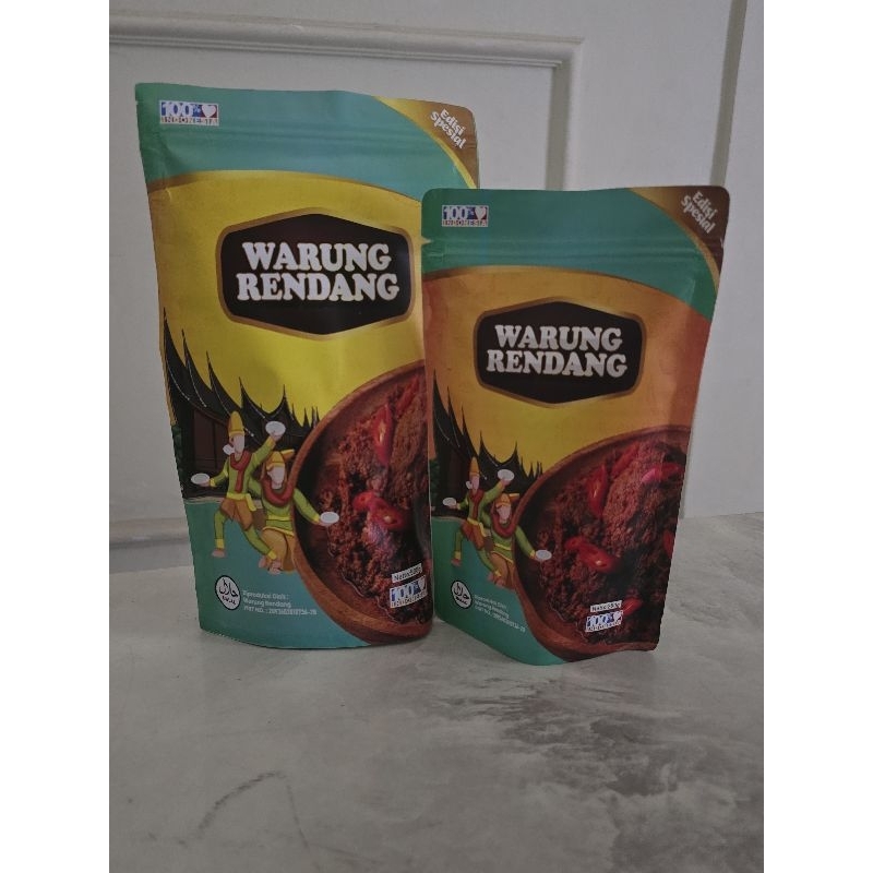 

Rendang Sapi 250g & 500g "Warung Rendang