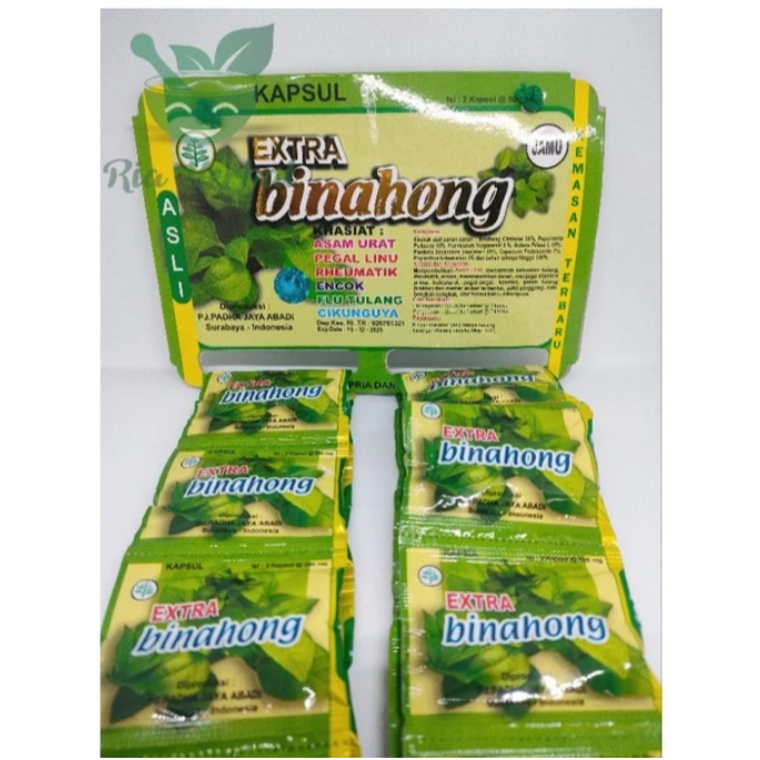 

Kapsul Extra Binahong Renceng Original