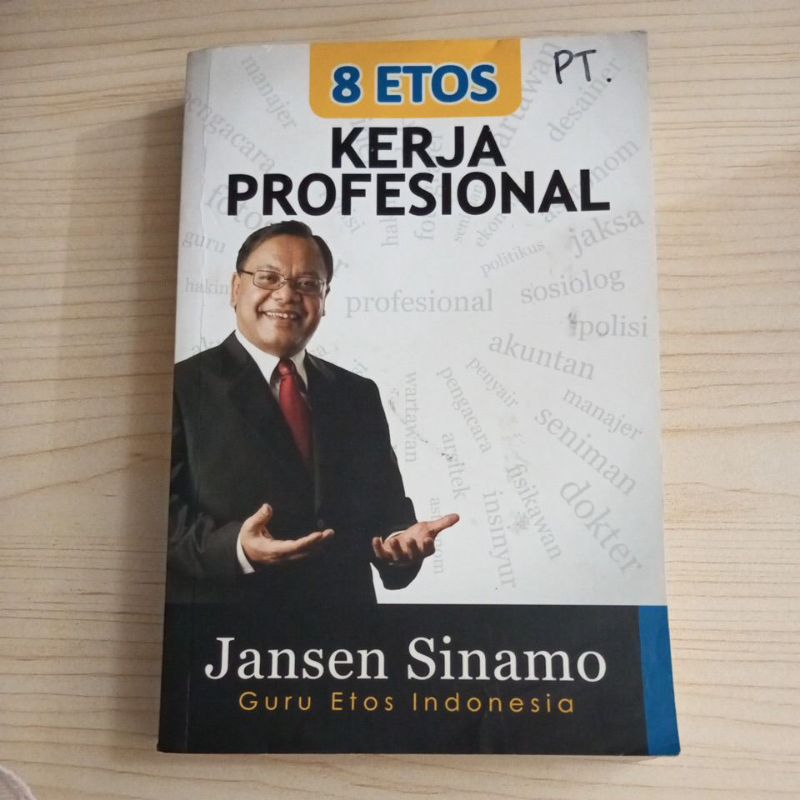 BUKU 8 ETOS KERJA PROFESIONAL OLEH JANSEN SINAMO