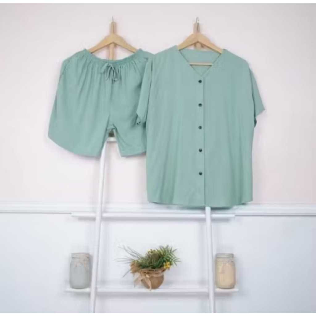 PIYAMA | SETELAN WANITA  | BAJU TIDUR WANITA | PIYAMA WANITA | PIYAMA PENDEK