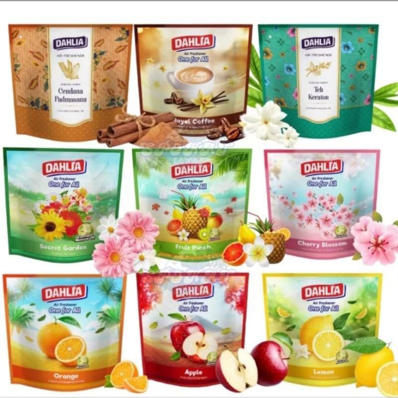DAHLIA Air Freshener Pengharum Ruangan/Pengharum Mobil 75gr