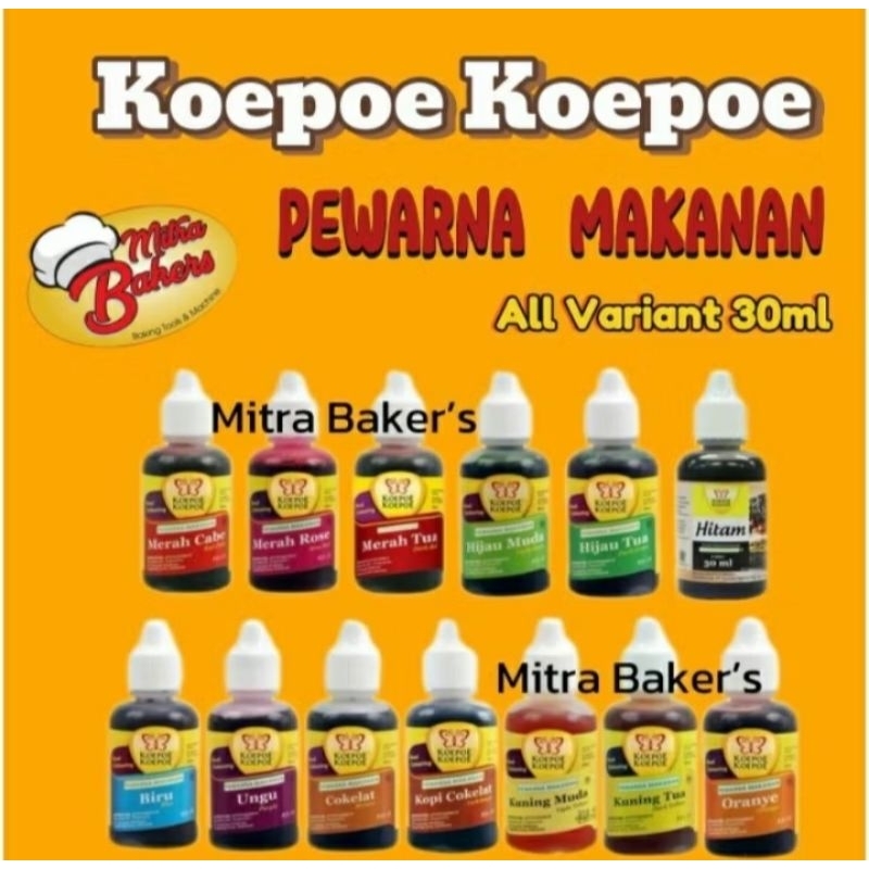 

KOEPO KOEPO PEWARNA MAKANAN 30ML